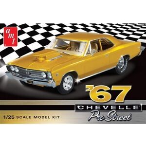 AMT 1967 Chevy Chevelle Pro Street 2T 1/25 Scale Model Kit  COLLECTIBLES